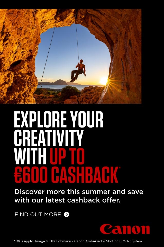 Canon Summer Cashback Up To €600