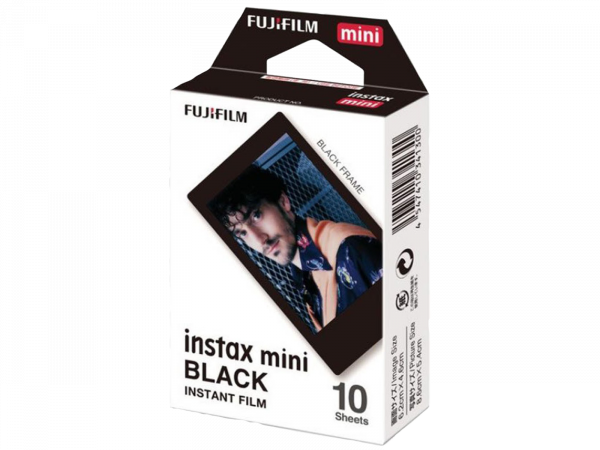 Fujifilm Instax Mini Instant Film Black Frame (10 pack)