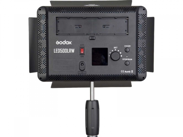 Godox LED500LR-W LED Video light 5600K With Barndoor