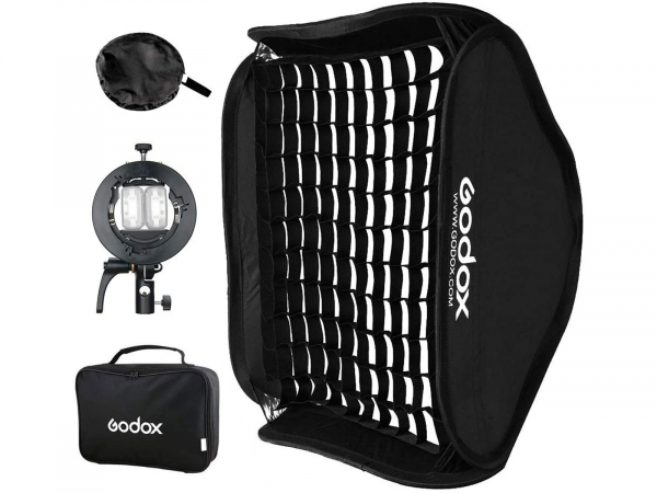 Godox SGGV6060 - S2 Bracket & Grid Softbox 60x60cm & Bag