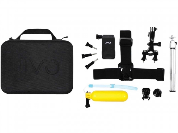 Jivo Go-Gear 6 In 1 Action Camera Accessory Kit