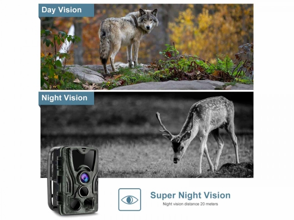K&F HC-801A 1080P 16MP HD Motion Night Vision Camera
