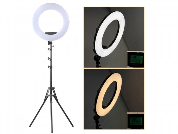 Camera Centre MakeUp Blogger 18" LED Ring Light Kit Mark lll