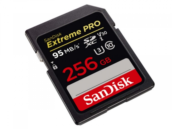 Sandisk SDXC 256GB Extreme Pro 95MB/s UHS-1 U3