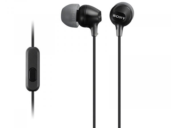 Sony In Ear Smartphone Earphones With Silicon Earbuds (MDREX15APBCE7)