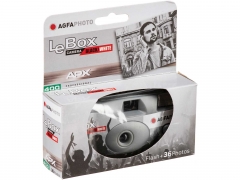 Agfa LeBox Disposable Flash 36-Exp Camera (Black & White)