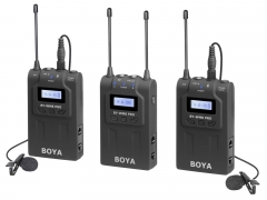 Boya WM8 Pro K2 UHF Dual-Channel Wireless Microphone System
