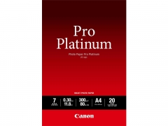 Canon Photo Paper Pro Platinum PT-101 A4 20 Sheets