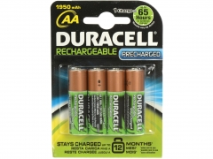 Duracell NIMH AA 4Pack Rechargable