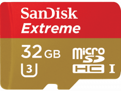 Sandisk SD-32GB Extreme Micro + Adapter 100MB/s U3