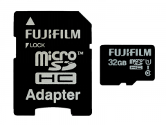 Fujifilm 32GB Micro-SDHC Class 10 + Adapter