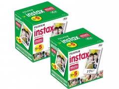 Fujifilm Instax Mini Instant Film 100 Shots Package Offer (2 x 50)