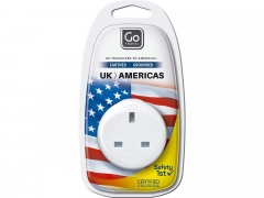 GO Plug Travel Adaptor UK to USA