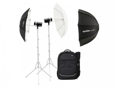 Godox AD 300Pro Dual Flash Backpack kit (2xAD300Pro & Accessories)