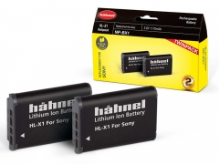 Hahnel HL-NP BX1 Twin Pack