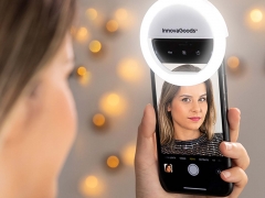 Instahoop Rechargeable LED Ring Light (For Phones)
