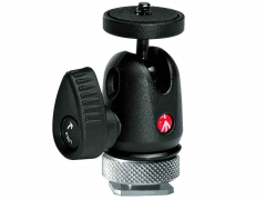 Manfrotto MH492LCD-BH Micro Ball Head With Hot Shoe