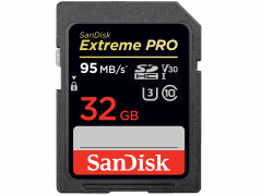 Sandisk Extreme Pro SDHC 32GB - 95MB/s V30 UHS-I U3