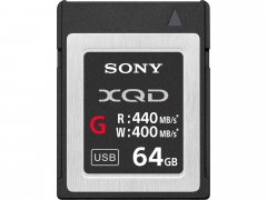 Sony 64GB XQD Flash Memory Card - G Series (Read 440MB/s and Write 400MB/s) QDG