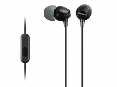 Sony In Ear Headphone MDR-EX15AP (Black)